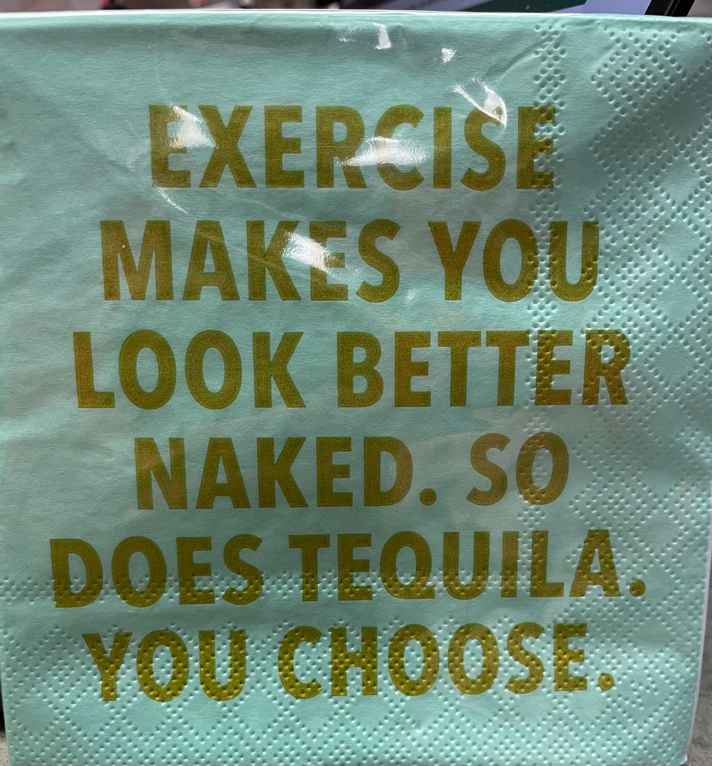 Napkins - Cocktail - Excersise...
