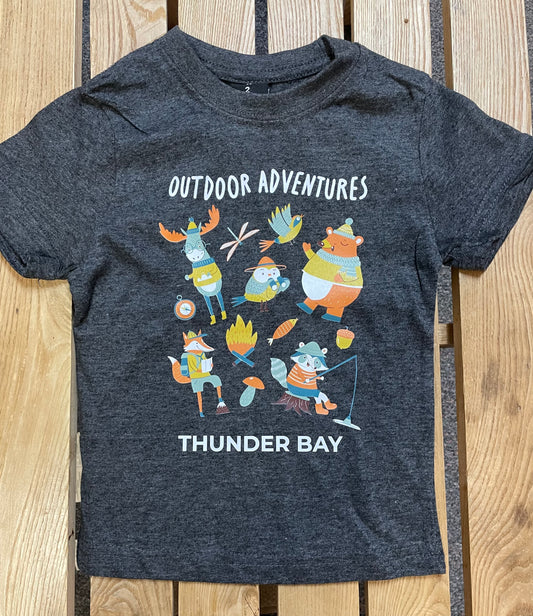 Kid's Souvenir Clothing - T-Shirt - Outdoor Adventures