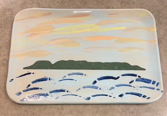 Pottery By P0T's 2G0 - Sleeping Giant Tray