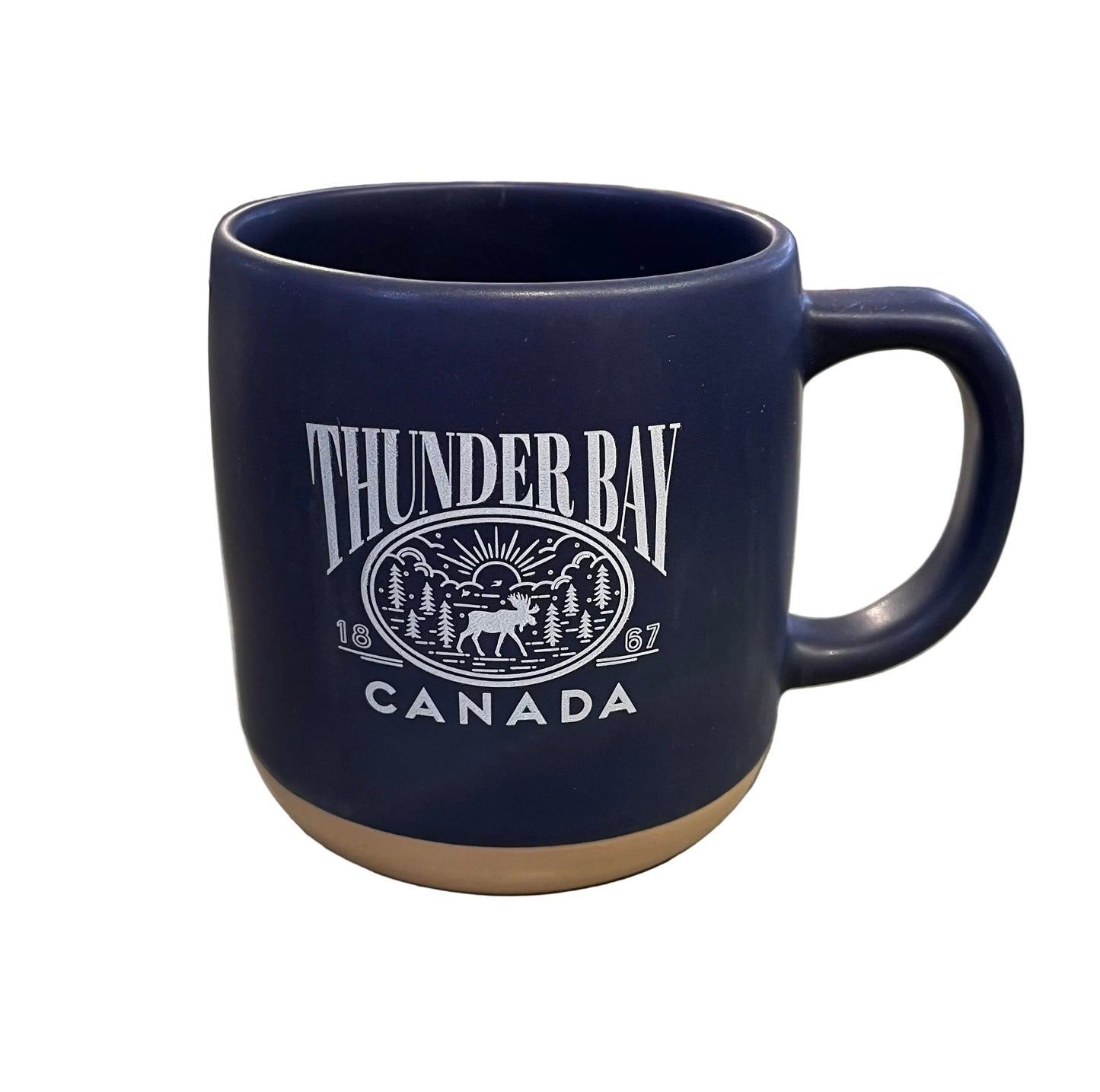 Souvenir Mug - Thunder Bay, Canada, 1967 - Navy Blue