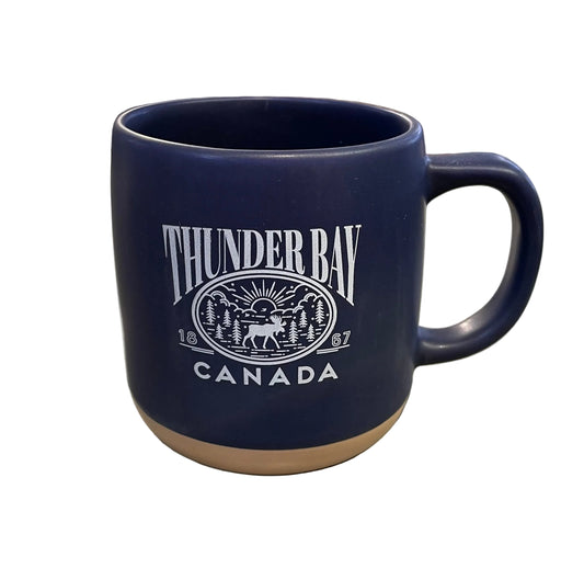 Souvenir Mug - Thunder Bay, Canada, 1967 - Navy Blue