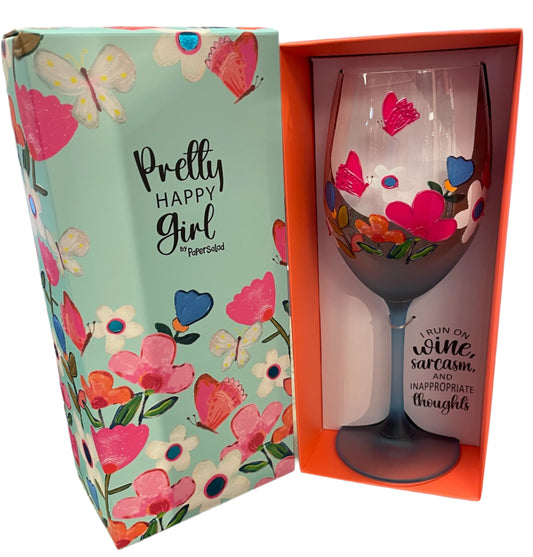 Drinkware - Wine Glass - Sarcasm