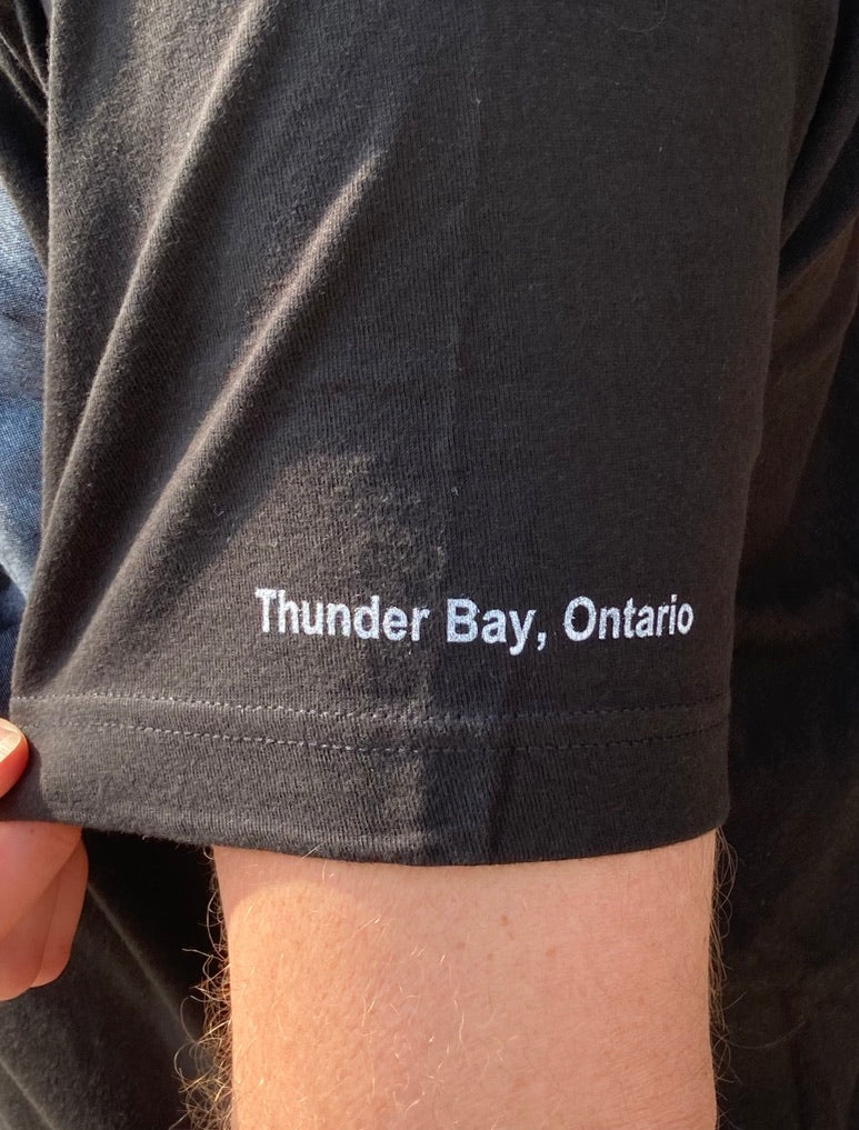 Souvenir Clothing - Youth - Thunder Bay, Ontario - Wolves - Black