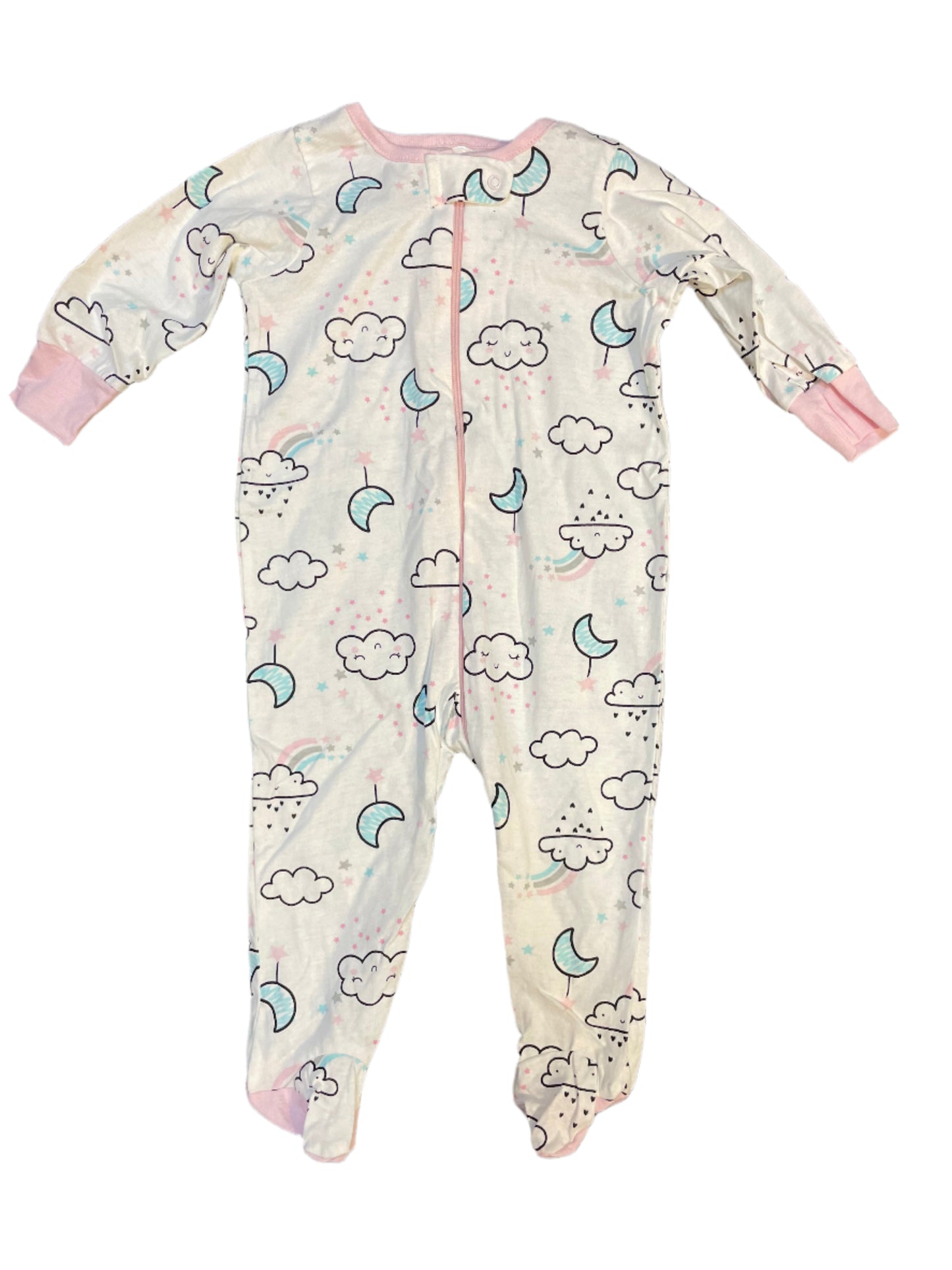 Baby - Gerber Onesie - Moon/Clouds