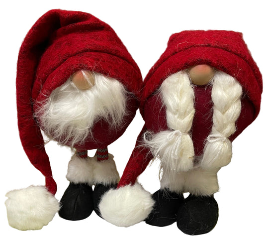 Christmas - Standing Mr. & Mrs. Claus