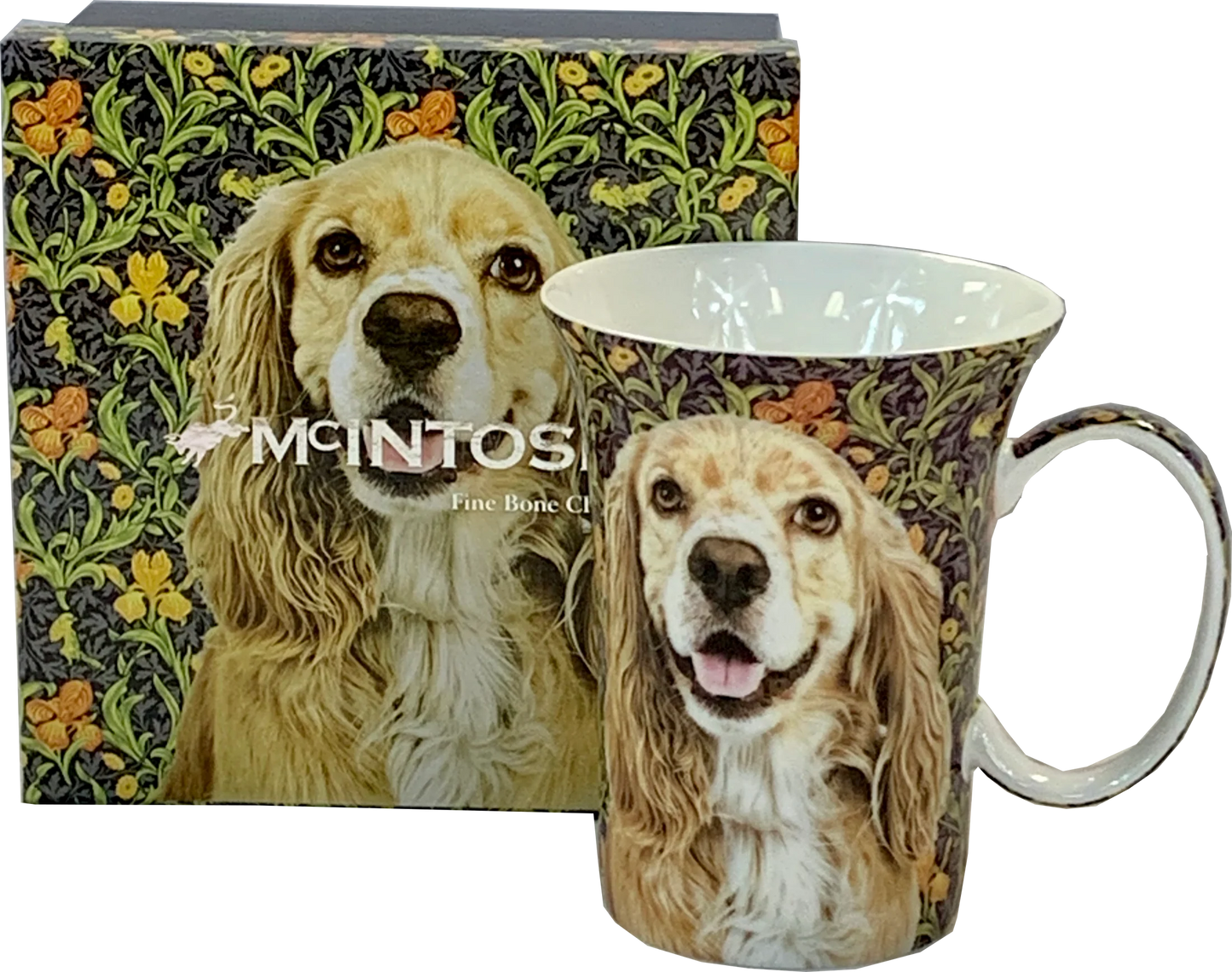 McIntosh China - Canine Companions - Cocker Spaniels - Crest Mug