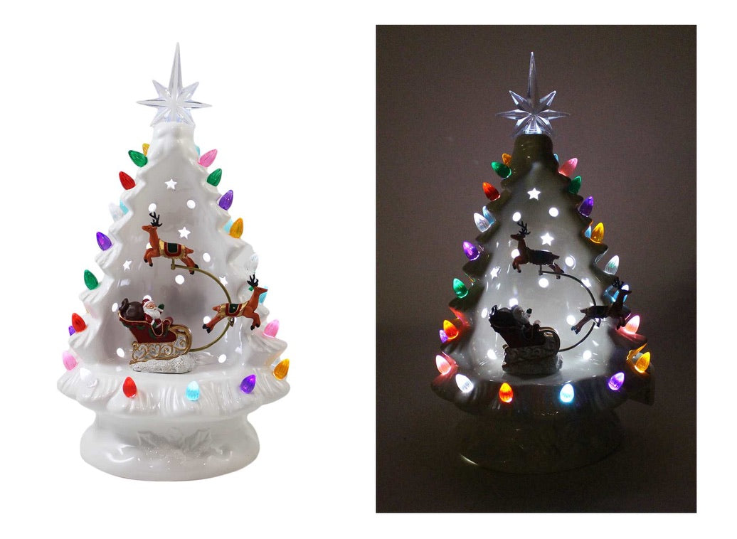 Christmas - Ceramic Light-Up Tree