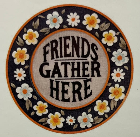 Garden - Stepping Stone - Friends Gather Here