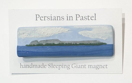 Persians in Pastel - Sleeping Giant Magnet