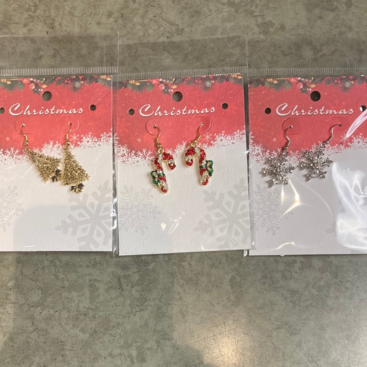 Christmas - Christmas Earrings - Assorted Varieties