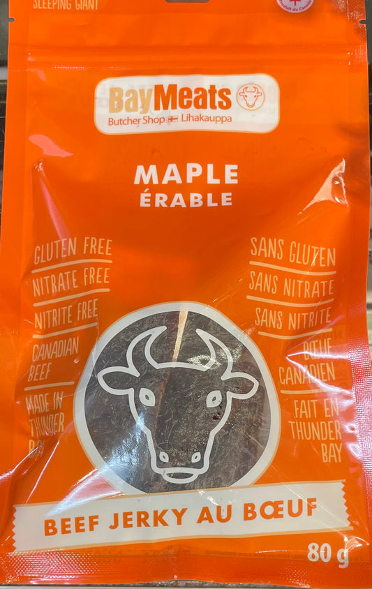 Bay Meats Beef Jerky - Maple