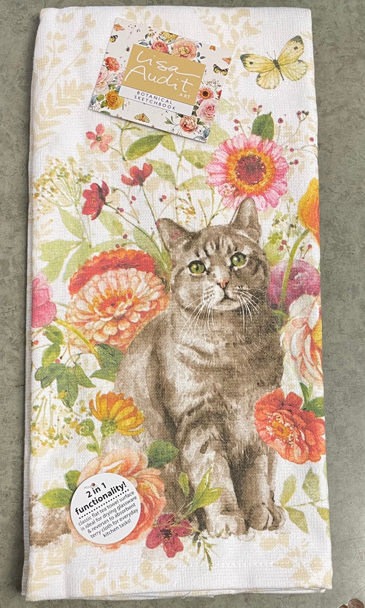 Towel - Duel Purpose - Cat