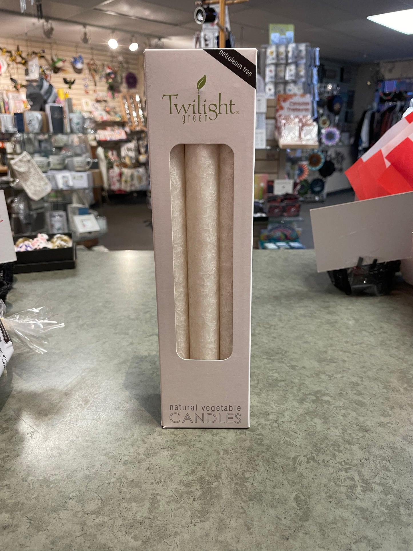 Twilight Green Candles - Package of 6