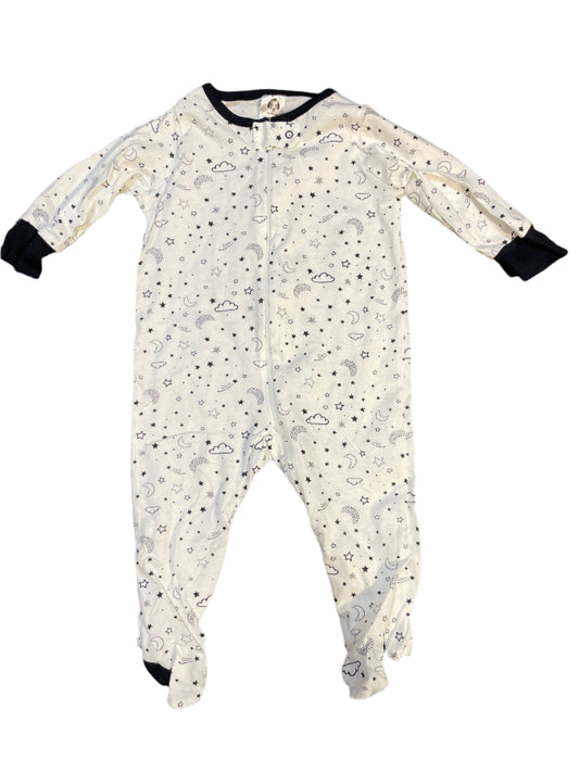 Baby - Gerber Onesie - Moons/Stars/Clouds