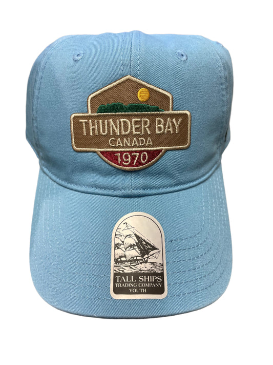 Ball Cap - Youth - Thunder Bay - 1970 - Columbia Blue