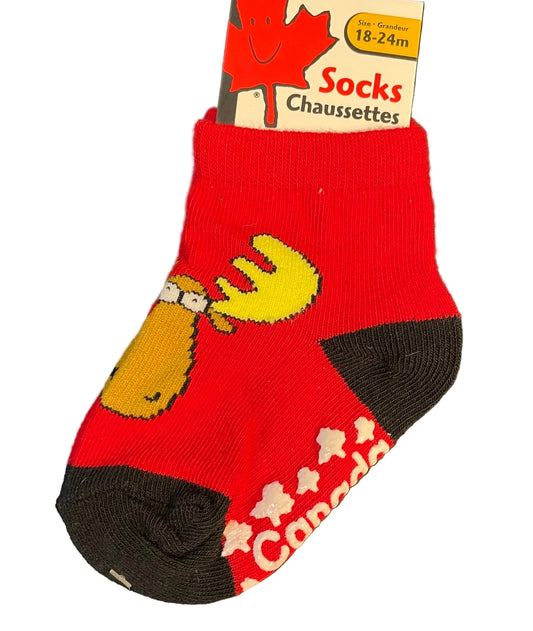 Souvenir - Infant Socks - 18-24 Months - Goofy Moose