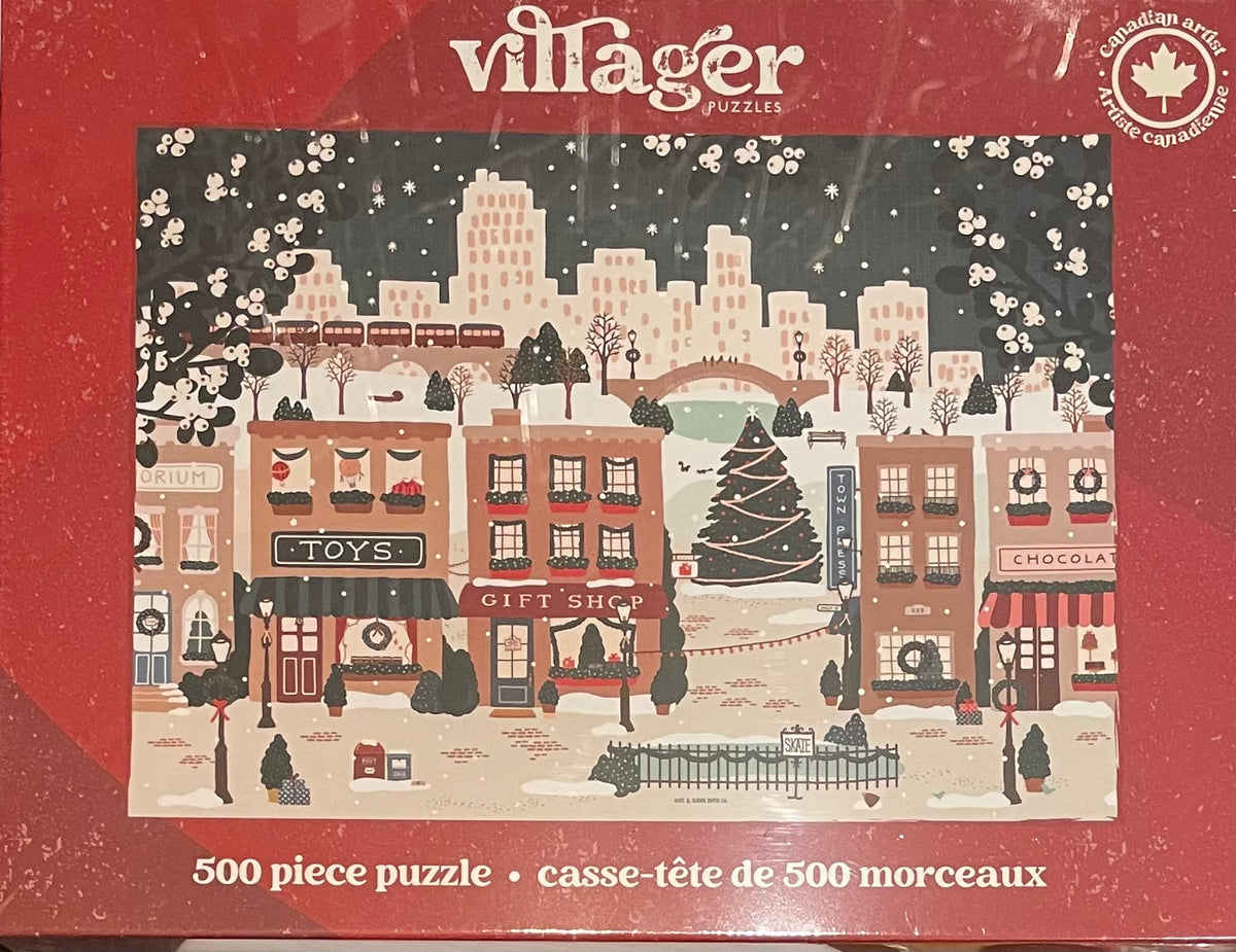 Villager Puzzles - Gloria Wall - Small Town Holiday