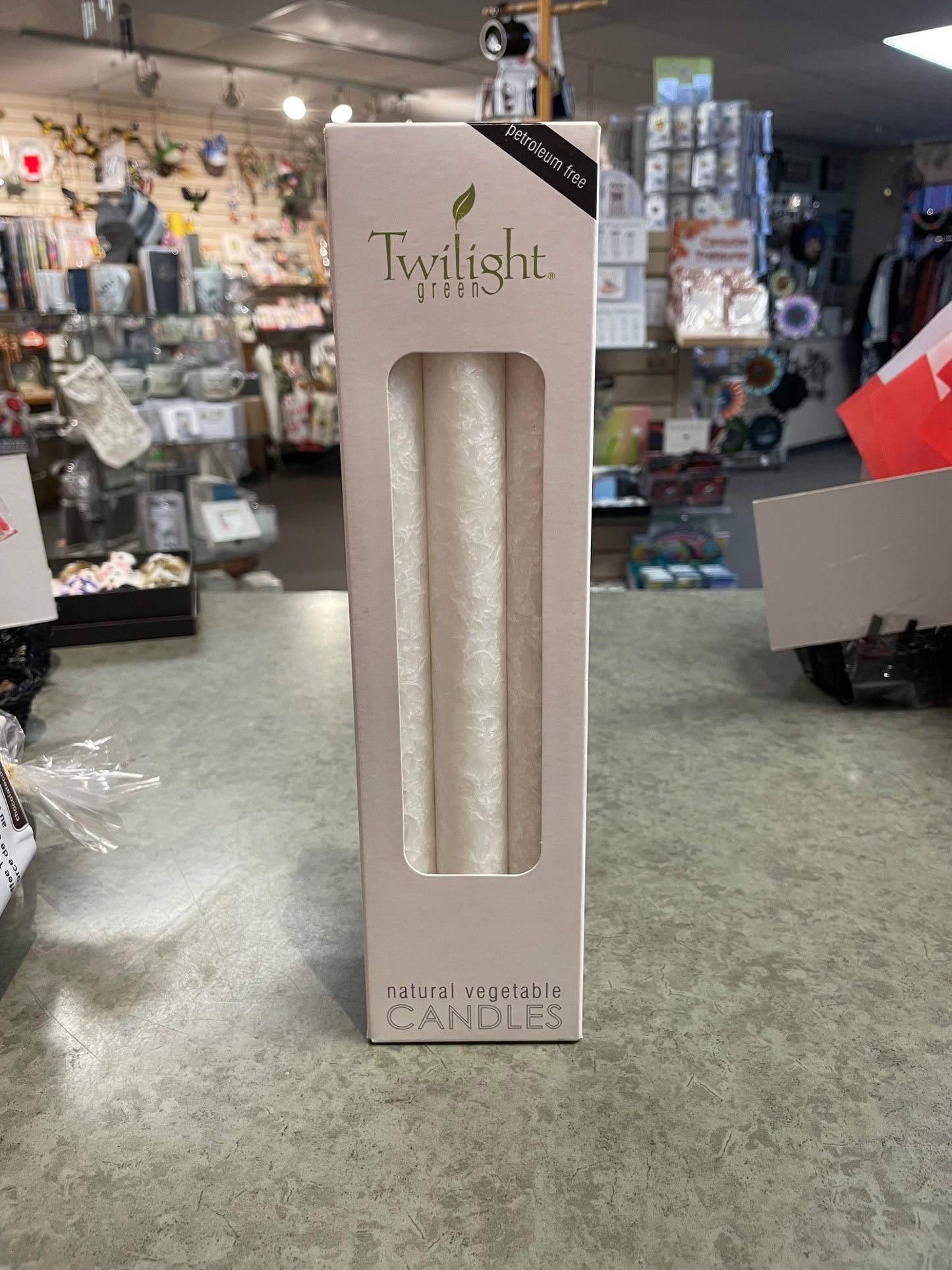 Twilight Green Candles - Package of 6