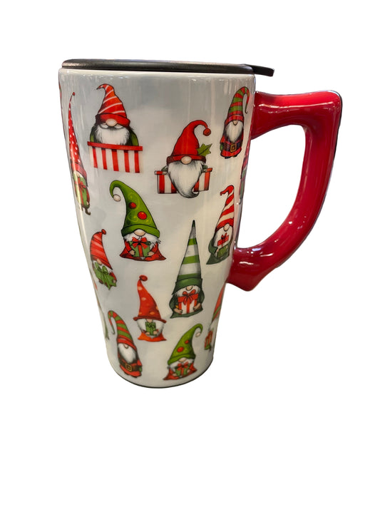 Christmas - Travel Mug - Gnomes