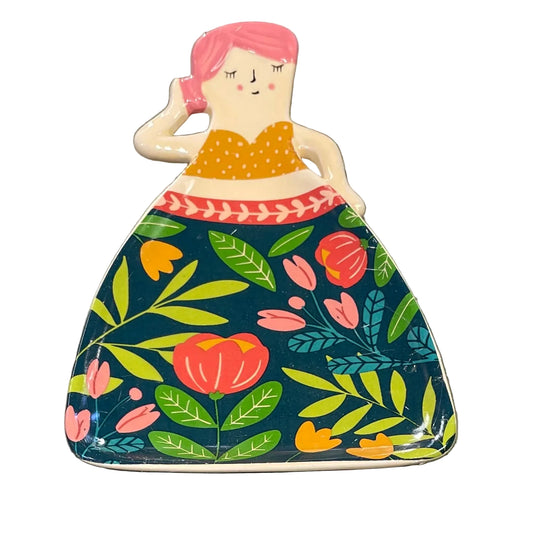 Trinket Dish - Pink Hair
