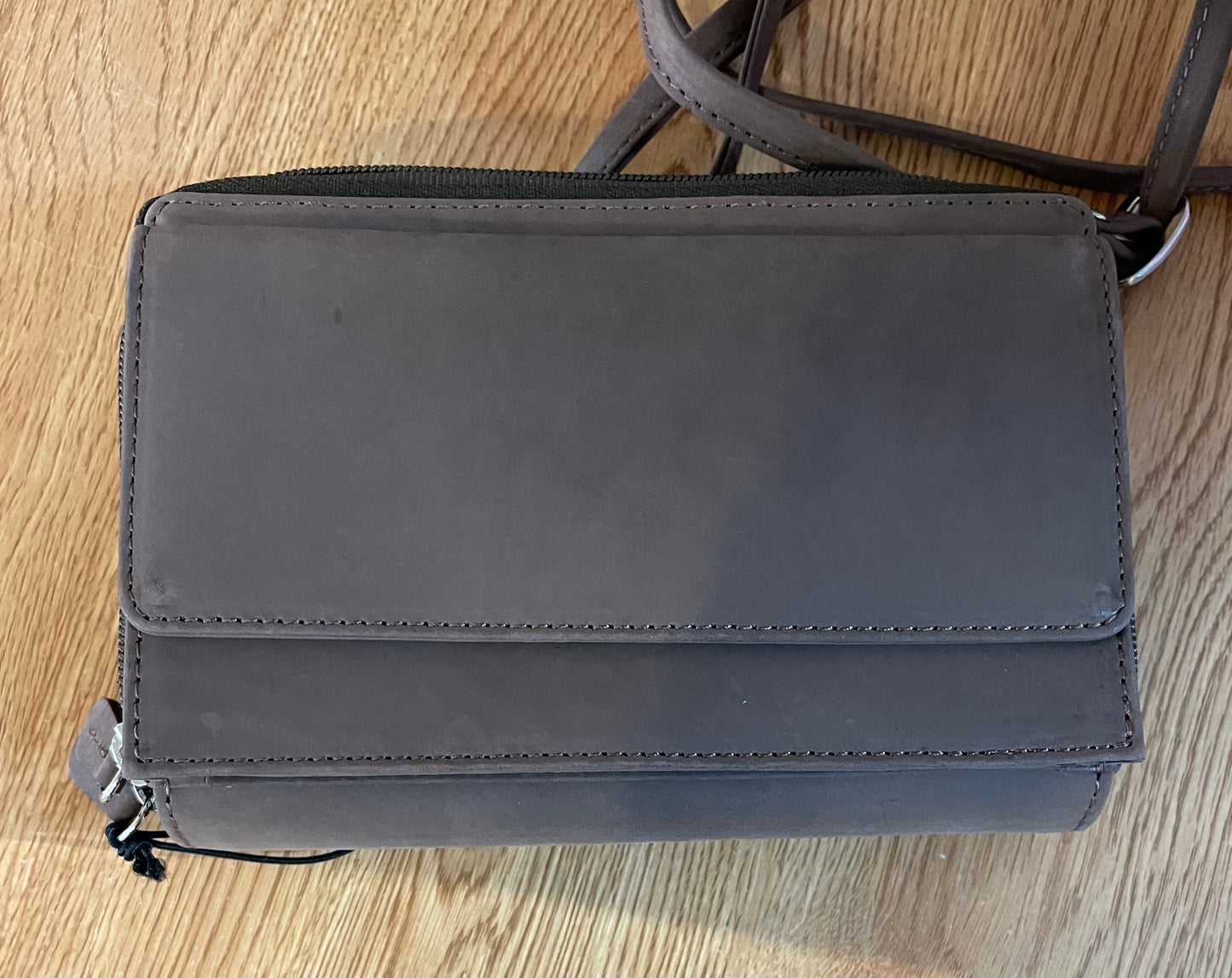 Leather Bag - Canadian Traveller - Brown