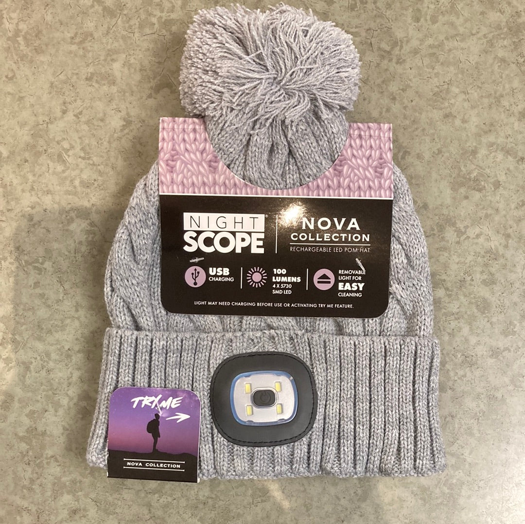 Night Scope - Toque with Pompom