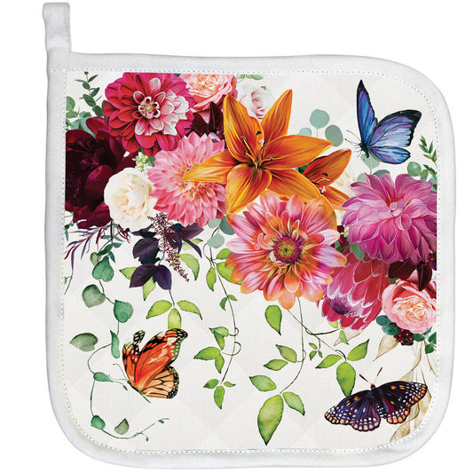 Michel Design Works - Potholder - Sweet Floral Melody