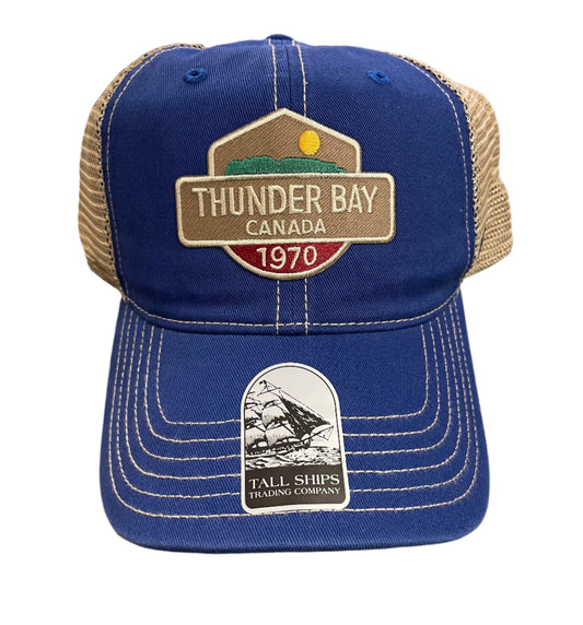 Ball Cap - Thunder Bay - 1970 - Royal Blue Mesh