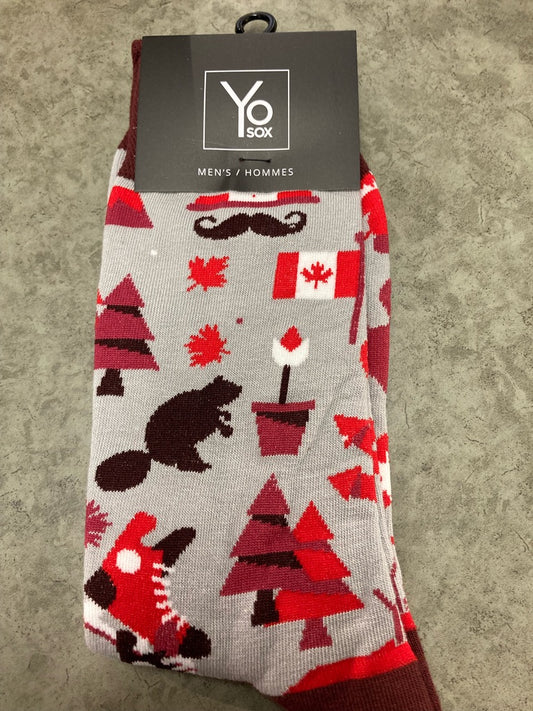Men's Socks - Canadian Symbols