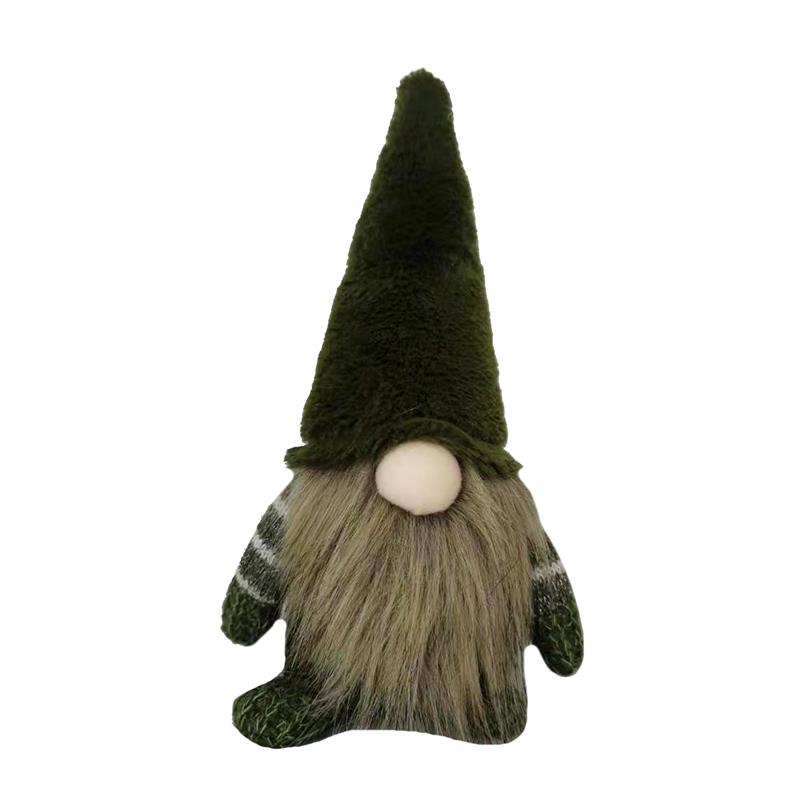 Christmas - Green Fur Gnome