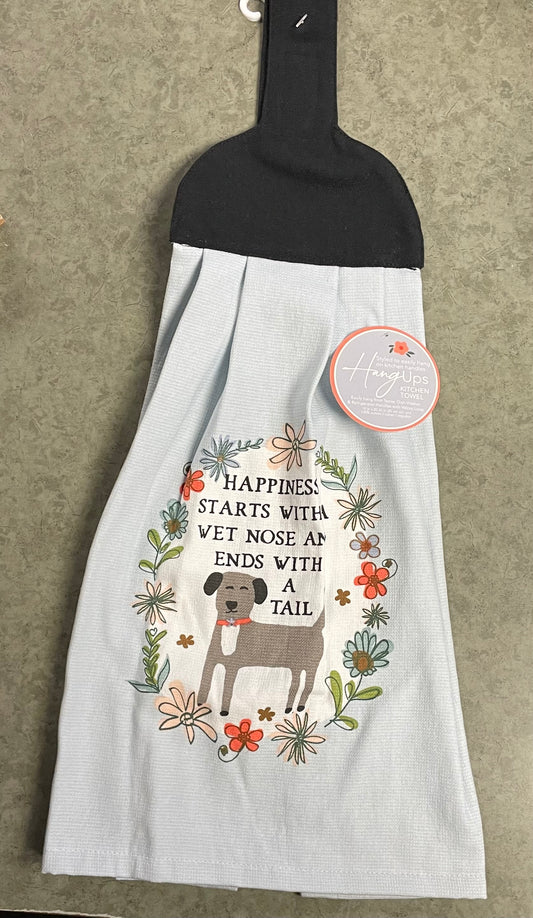 Hang-Up Towel - Happiness