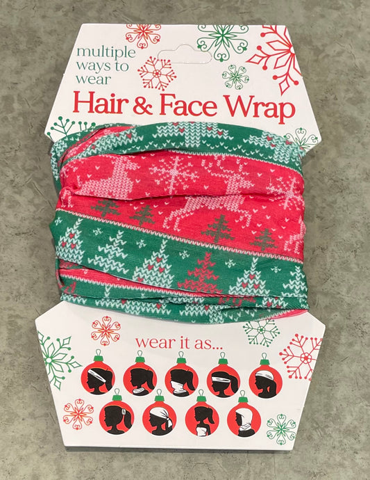 Hair Wrap - Christmas Sweater