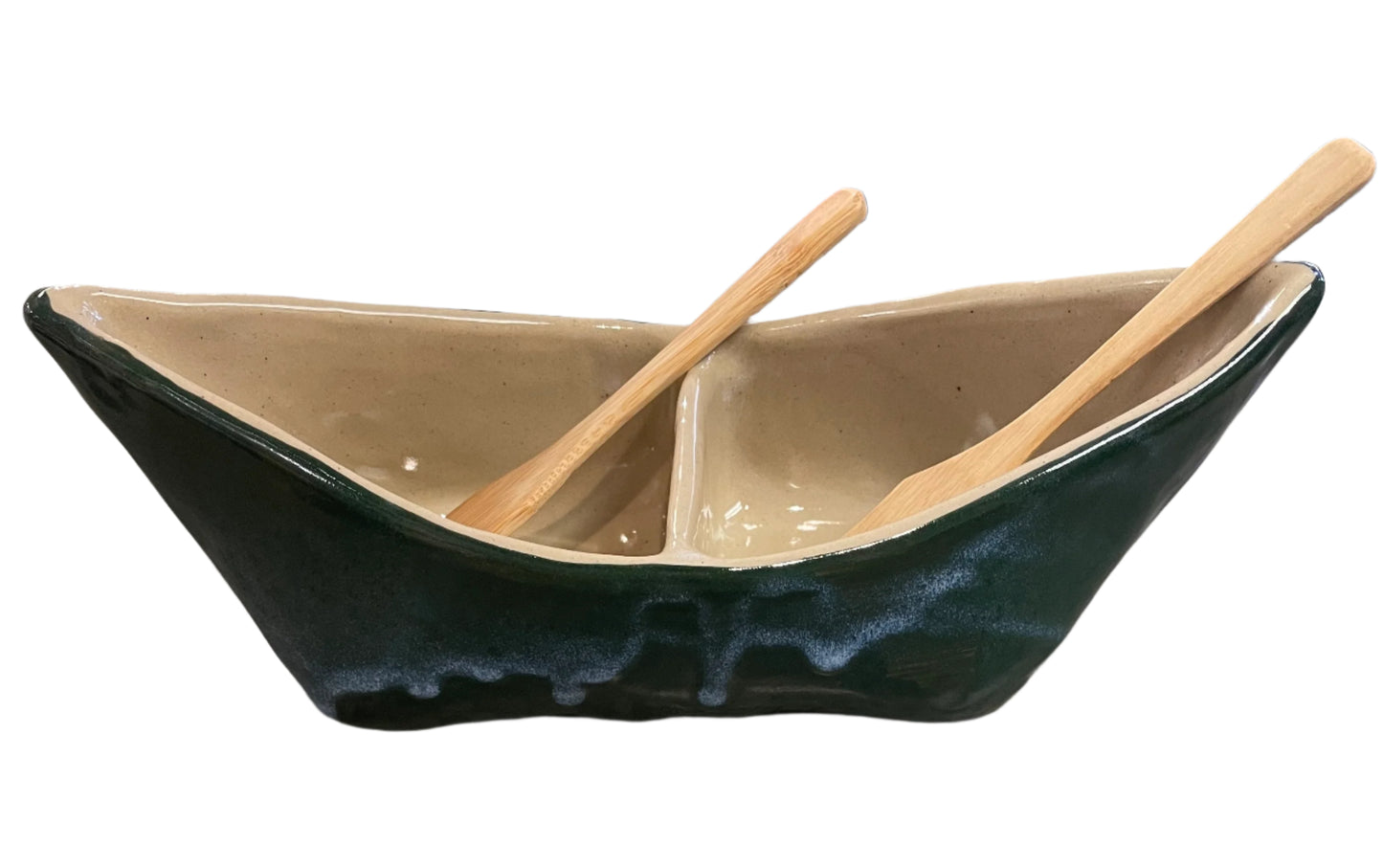 Pottery By P0T's 2G0 - Canoe for Condiments