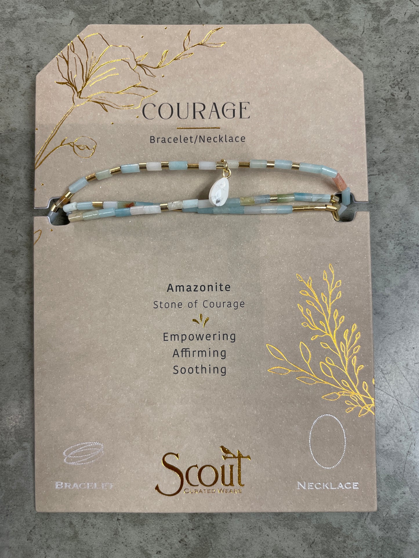 Scout Curated Wears- Amazonite Bracelet/Necklace