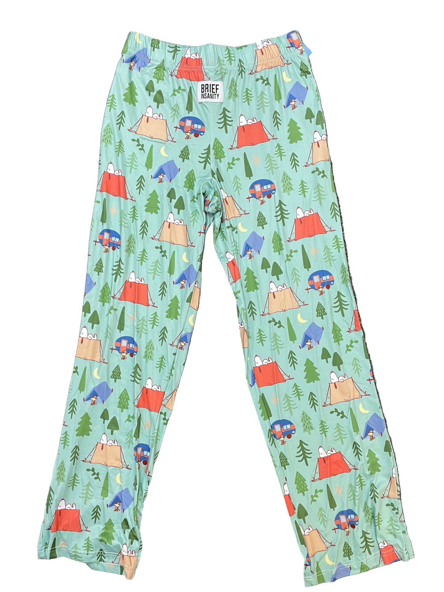 Snoopy Pants - All Over Camping