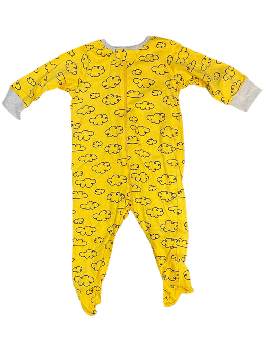 Baby - Gerber Onesie - Yellow Clouds