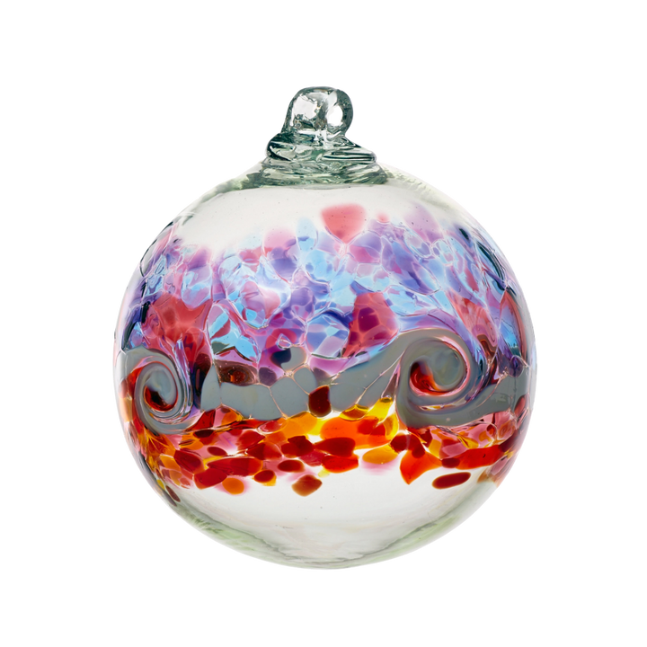 Kitras Art Glass - Orb - Summer Sunset