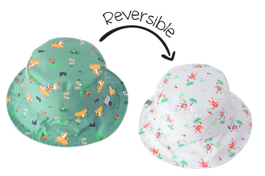 Baby - Flap Jack - Reversible Hat - SafariMonkey