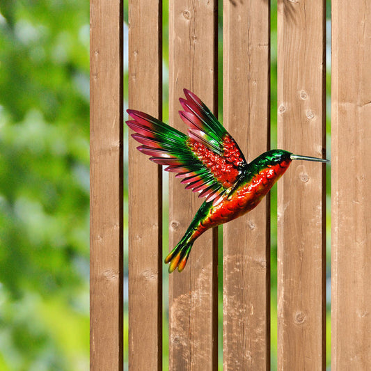 Garden - Metal Wall Art - Hummingbird