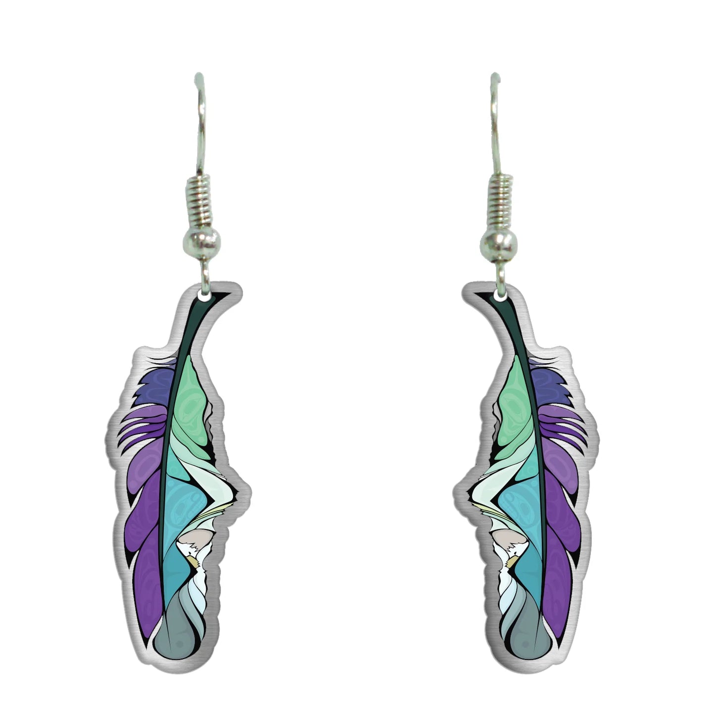 Oscardo - Michelle Stoney - Healing feather Gallery Collection Earrings