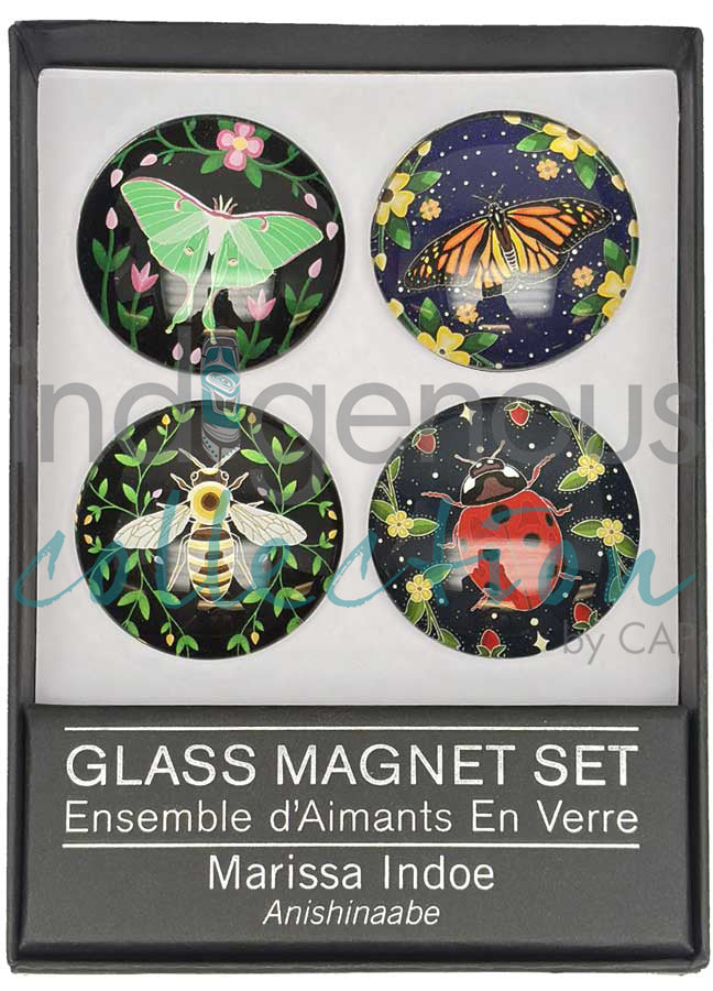 Indigenous Collection - Marissa Indoe - Glass Magnet Set