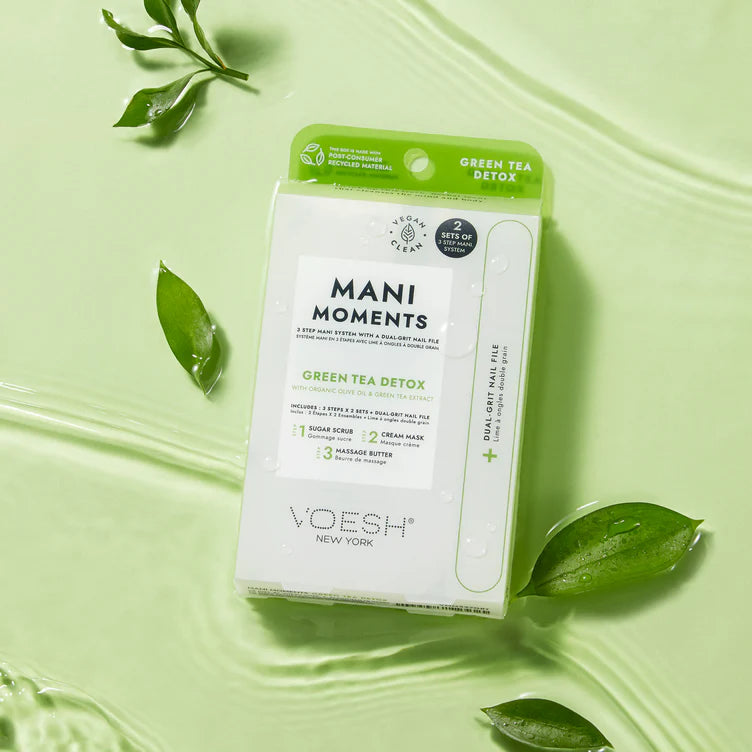 Voesh Vegan Products - Mani Moments - Green Tea Detox