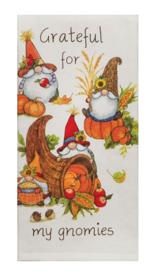 Harvest Gnome Grateful Gnome Dual Purpose Terry Towel