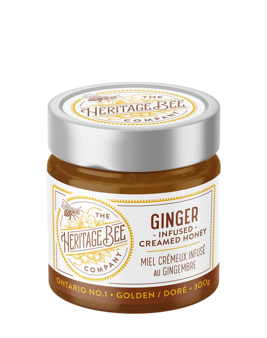Heritage Bee Co. - Ginger Creamed Honey - 300g