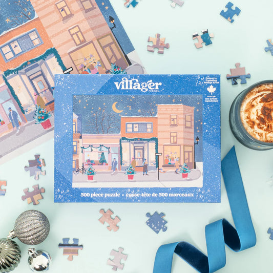 Villager Puzzle - Marie-Laure Plano - Holiday Streets