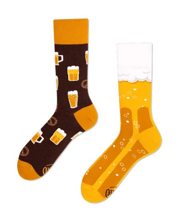 Many Mornings Socks - Craft Beer
