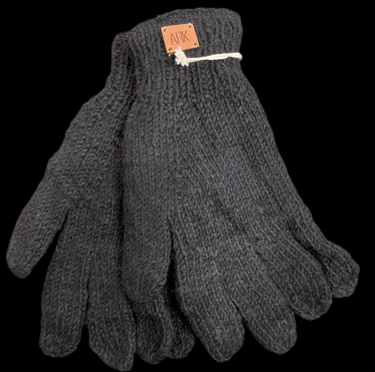 Souvenir Clothing - Wool Glove - Black