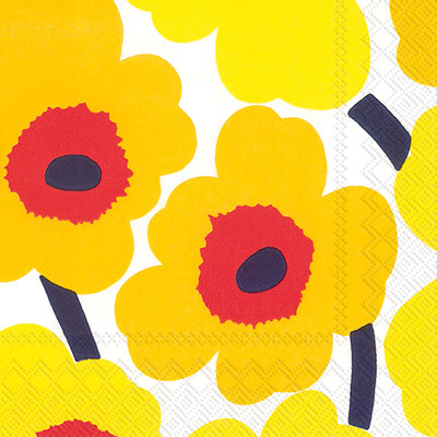 Napkins - Marimekko - Lunch - Dark Yellow