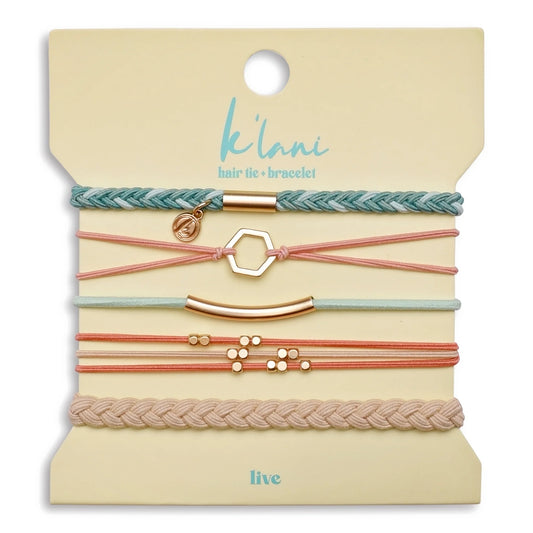 K'Lani Hair Tie & Bracelet - Live
