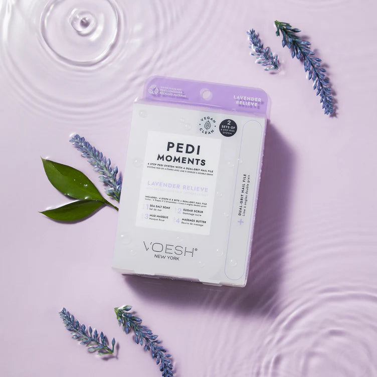 Voesh Vegan Products - Pedi Moments - Lavender Relieve